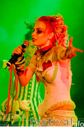 Emilie Autumn op Summer Darkness 2007 foto