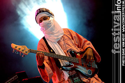 Tinariwen op Lowlands 2007 foto