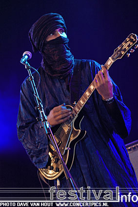 Tinariwen op Lowlands 2007 foto