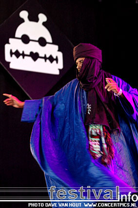 Tinariwen op Lowlands 2007 foto