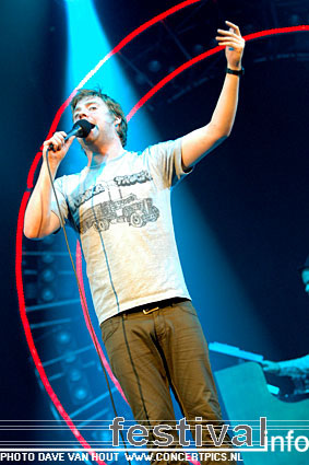 Kaiser Chiefs op Lowlands 2007 foto