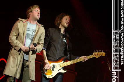 Kaiser Chiefs op Lowlands 2007 foto