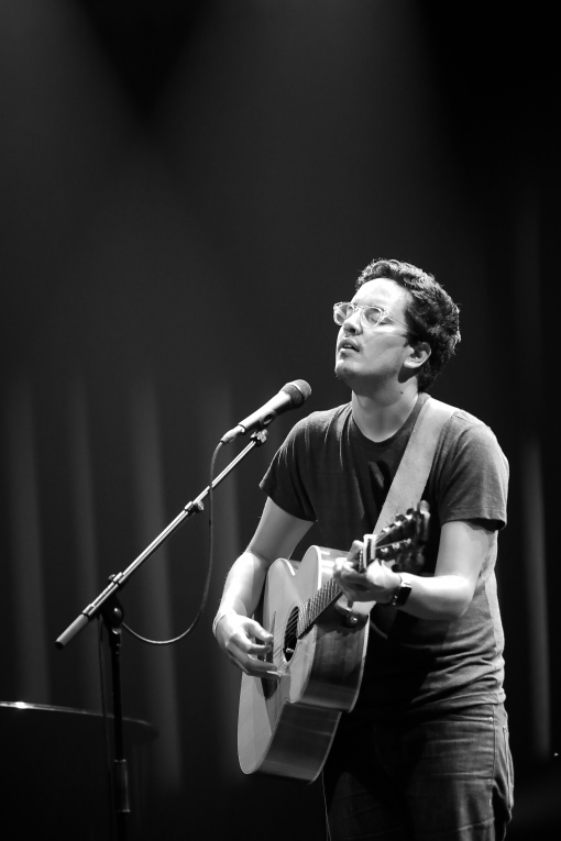 Luke Sital-Singh op 7 Layers Festival 2016 foto