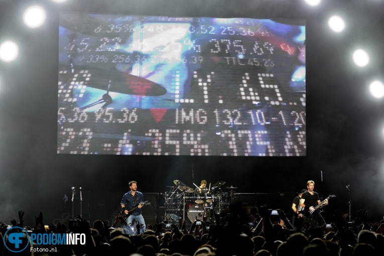 Nickelback op Nickelback - 03/10 - Ziggo Dome foto