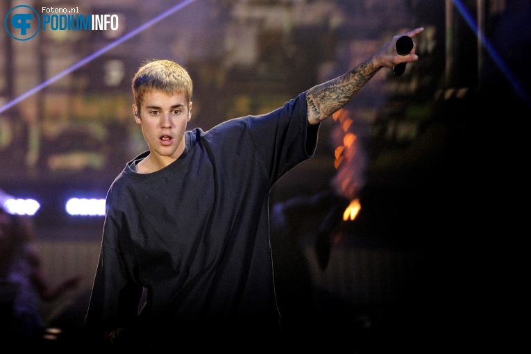Justin Bieber op Justin Bieber - 08/10 - GelreDome foto