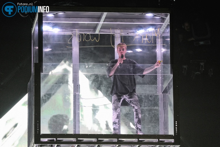 Justin Bieber op Justin Bieber - 08/10 - GelreDome foto