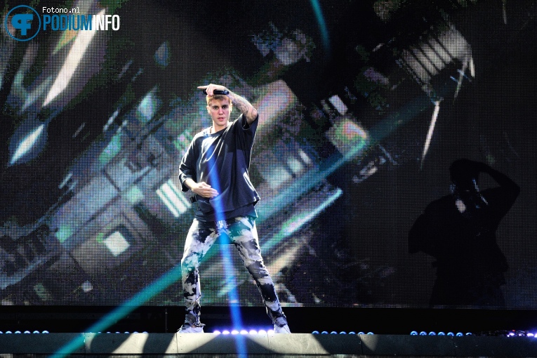 Justin Bieber op Justin Bieber - 08/10 - GelreDome foto