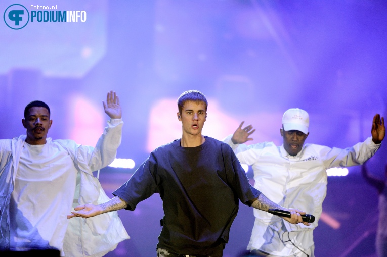 Justin Bieber op Justin Bieber - 08/10 - GelreDome foto
