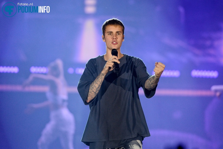 Justin Bieber op Justin Bieber - 08/10 - GelreDome foto