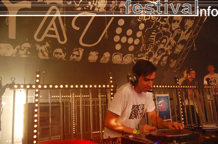 Boys Noize op Mystery Land 2007 foto