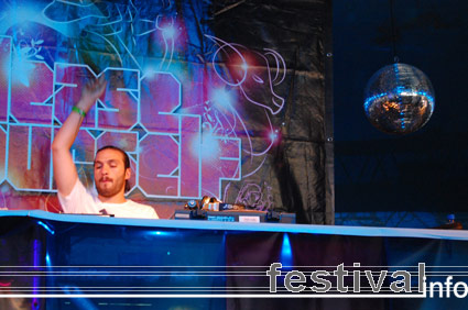 Steve Angello op Mystery Land 2007 foto