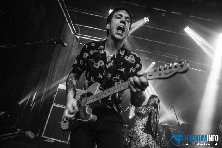 Frank Carter & The Rattlesnakes op Frank Carter & The Rattlesnakes - 23/10 - Podium Asteriks foto