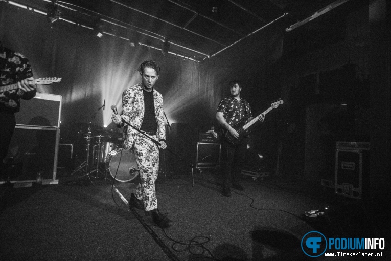 Frank Carter & The Rattlesnakes op Frank Carter & The Rattlesnakes - 23/10 - Podium Asteriks foto