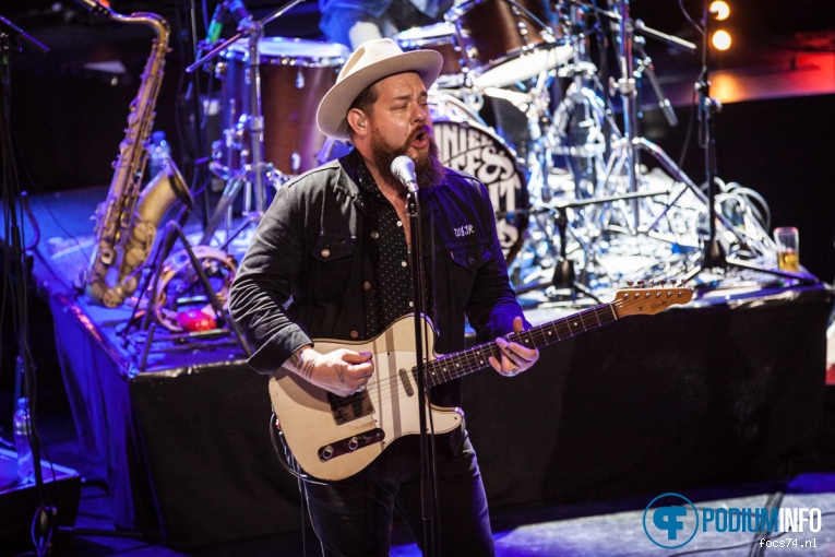 Nathaniel Rateliff & The Night Sweats op Nathaniel Rateliff & The Night Sweats - 28/10 - TivoliVredenburg foto