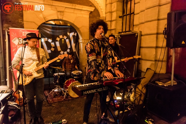 Rilan & The Bombardiers op Popronde Leiden 2016 foto