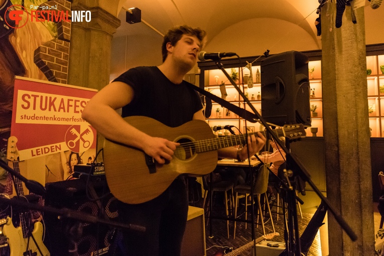 Stuart Mavis op Popronde Leiden 2016 foto