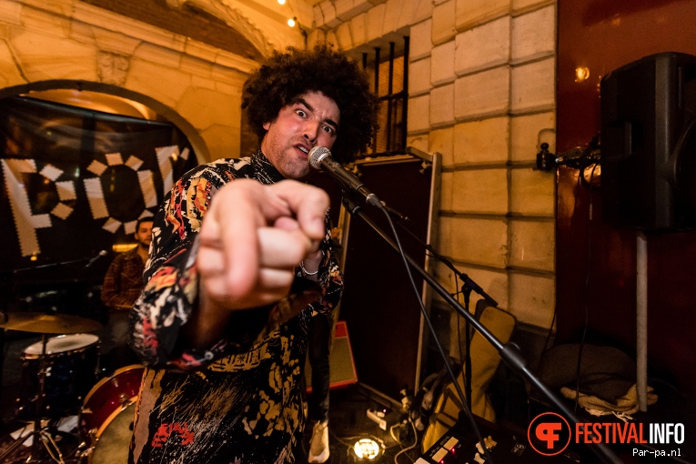 Rilan & The Bombardiers op Popronde Leiden 2016 foto