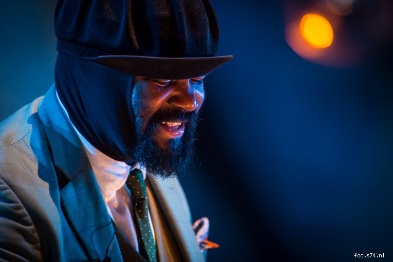 Gregory Porter op Gregory Porter - 11/11 - Heineken Music Hall foto