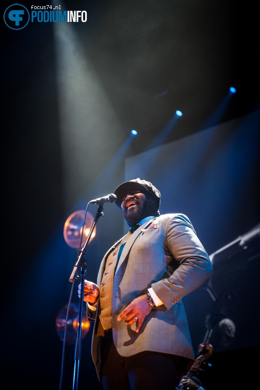 Gregory Porter op Gregory Porter - 11/11 - Heineken Music Hall foto