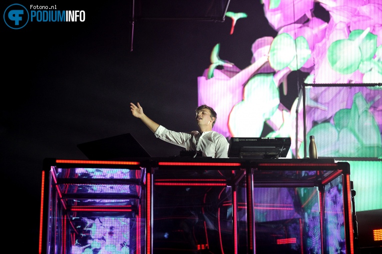 Flume (AUS) op Flume - 04/11 - Heineken Music Hall foto