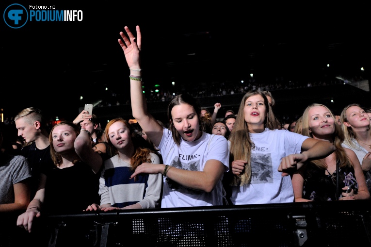 Flume (AUS) op Flume - 04/11 - Heineken Music Hall foto