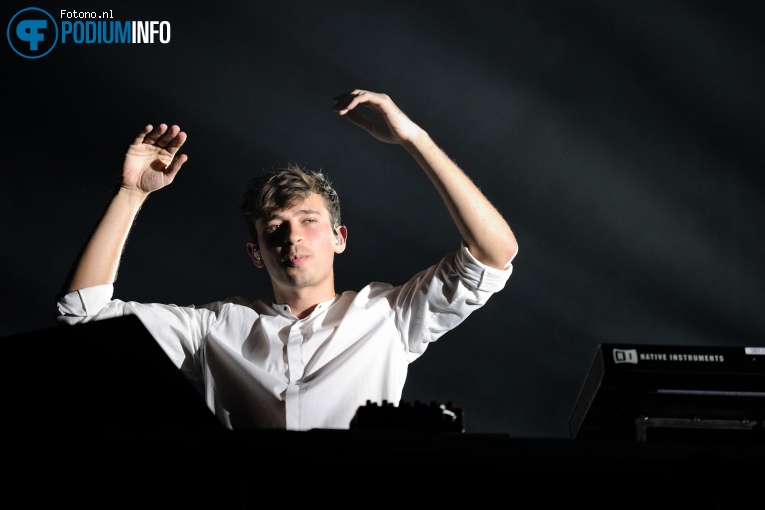 Flume (AUS) op Flume - 04/11 - Heineken Music Hall foto
