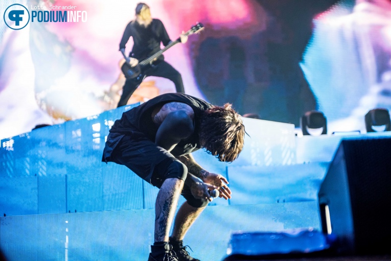 Bring Me The Horizon op Bring Me The Horizon - 13/11 - Heineken Music Hall foto