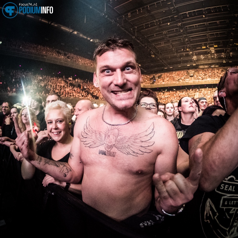 Volbeat op Volbeat - 15/11 - Ziggo Dome foto