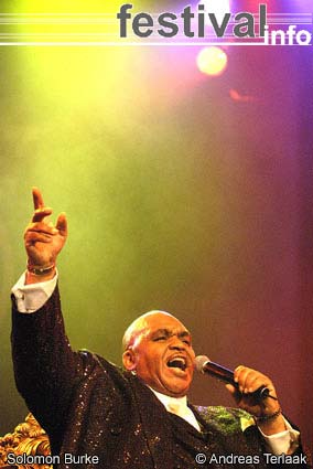 Solomon Burke op North Sea Jazz 2003 foto