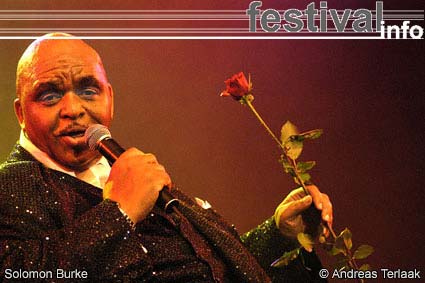 Solomon Burke op North Sea Jazz 2003 foto