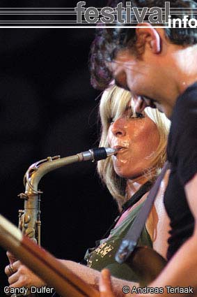 Candy Dulfer op North Sea Jazz 2003 foto