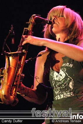 Candy Dulfer op North Sea Jazz 2003 foto