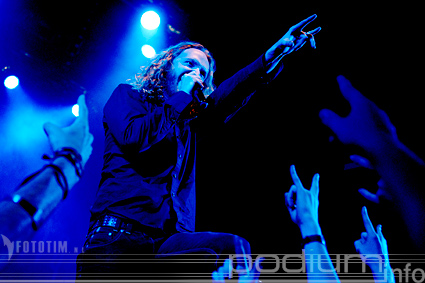 Dark Tranquillity op Eastpak Anitdote Tour - 10/10 - Tivoli foto