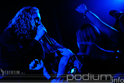 Dark Tranquillity op Eastpak Anitdote Tour - 10/10 - Tivoli foto