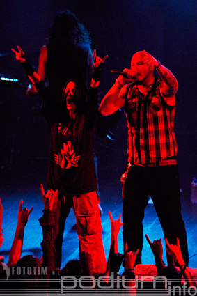 Soilwork op Eastpak Anitdote Tour - 10/10 - Tivoli foto
