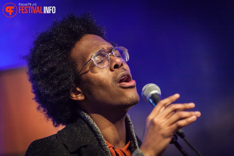 Foto Jeangu Macrooy op Eurosonic Noorderslag 2017 - Vrijdag