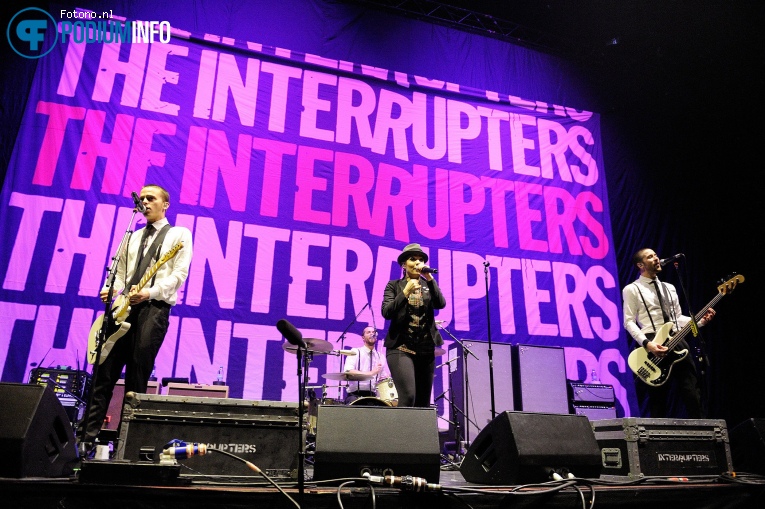 The Interrupters op Green Day - 31/01 - Ziggo Dome foto