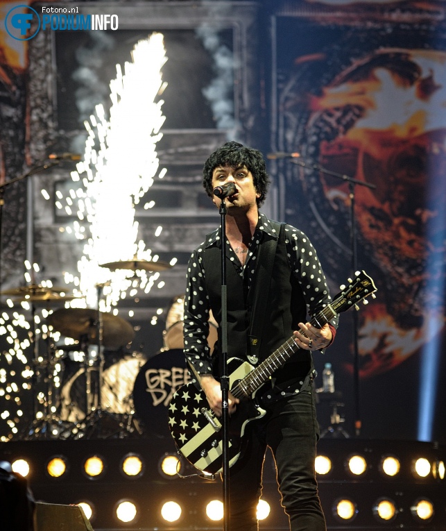 Green Day op Green Day - 31/01 - Ziggo Dome foto