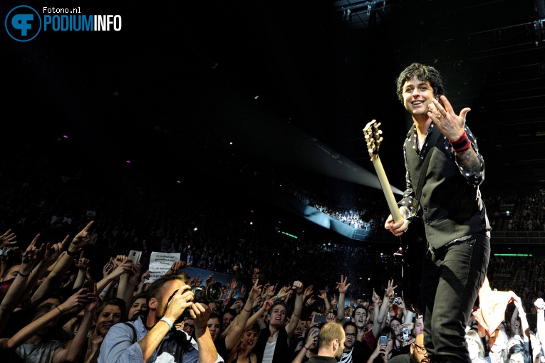 Green Day op Green Day - 31/01 - Ziggo Dome foto