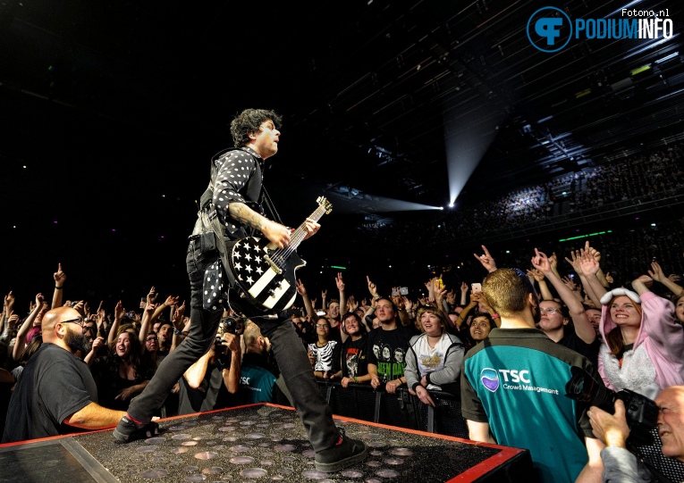 Green Day op Green Day - 31/01 - Ziggo Dome foto