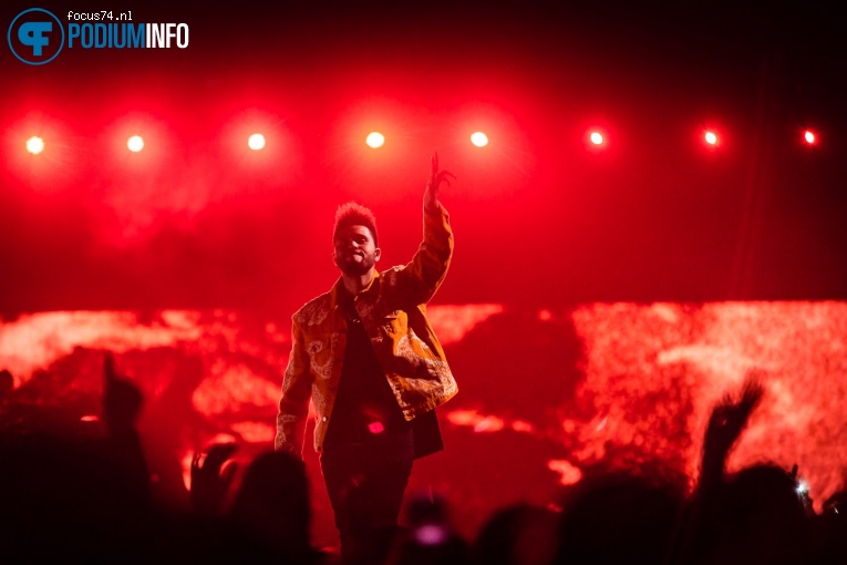The Weeknd op The Weeknd - 24 februari 2017 - Ziggo Dome foto