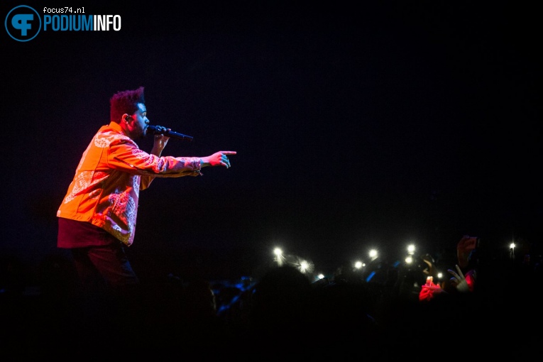 The Weeknd op The Weeknd - 24 februari 2017 - Ziggo Dome foto