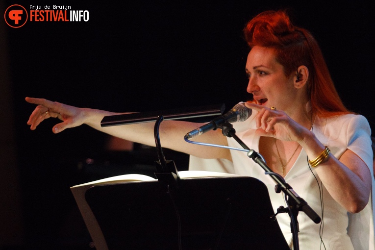 Foto Sarah Kirkland Snider’s Unremembered song cyclus op Cross-linx Rotterdam 2017