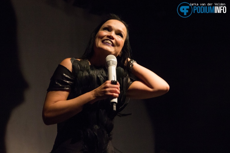 Tarja Turunen op Tarja Turunen - 13/03 - Cacaofabriek foto