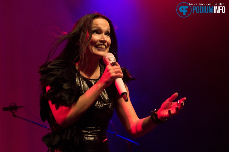 Tarja Turunen op Tarja Turunen - 13/03 - Cacaofabriek foto