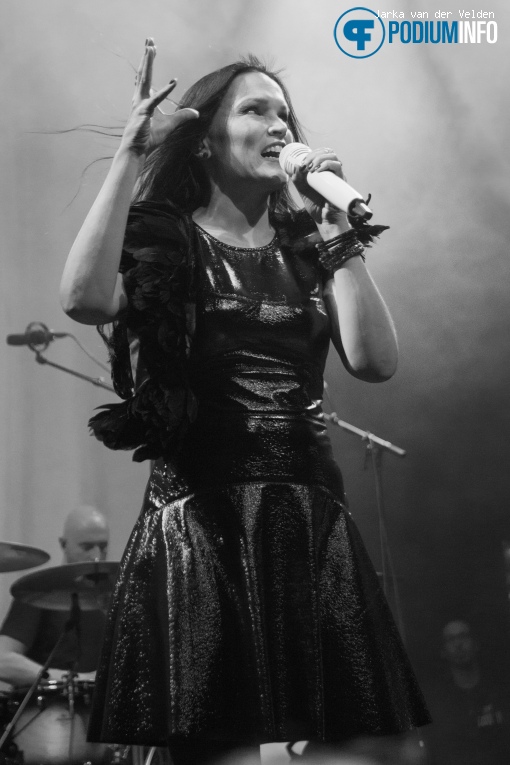 Tarja Turunen op Tarja Turunen - 13/03 - Cacaofabriek foto