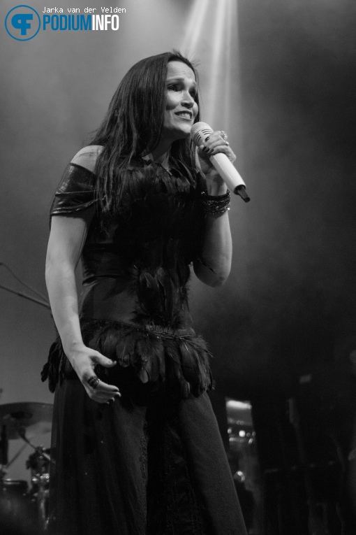 Tarja Turunen op Tarja Turunen - 13/03 - Cacaofabriek foto