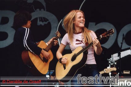 Ilse DeLange op Bospop 2003 foto