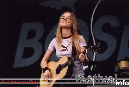 Ilse DeLange op Bospop 2003 foto