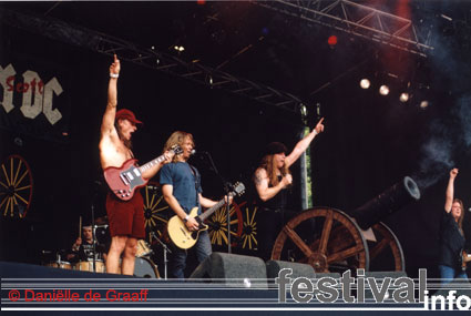 Action In DC op Bospop 2003 foto